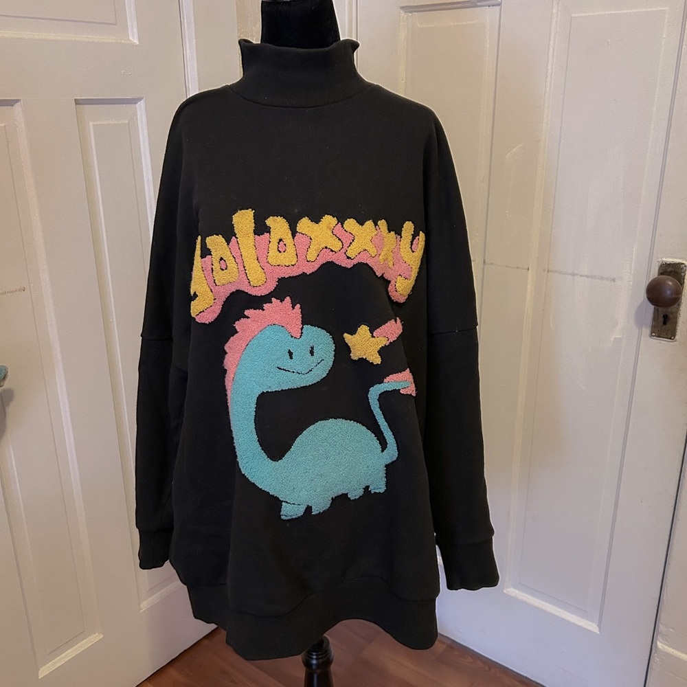 Galaxxxy Dino sweater